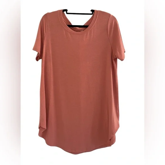 Zenana Outfitters Brown Tunic Top - Picture 1 of 6